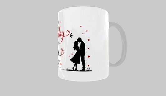 Happy Birthday Couple Mug - Premium Quality