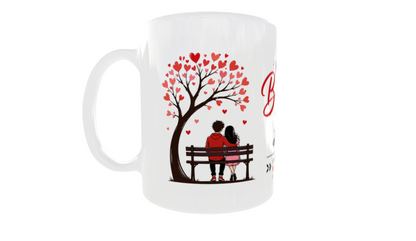 Happy Birthday Couple Mug - Premium Quality