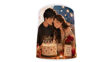 Happy Birthday Couple Mug – Premium Quality