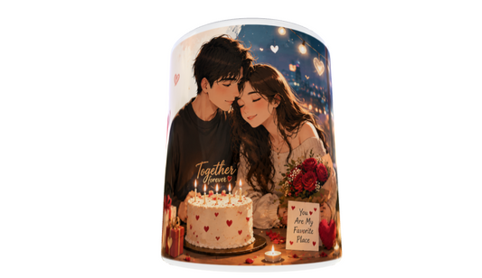 Happy Birthday Couple Mug – Premium Quality