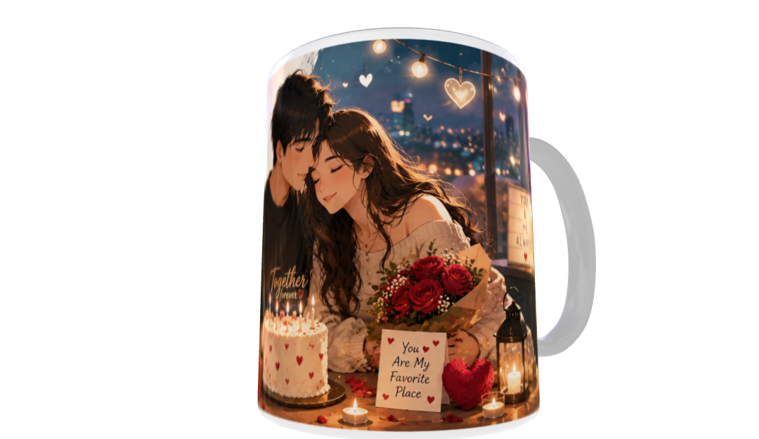 Happy Birthday Couple Mug – Premium Quality
